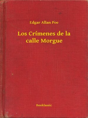 cover image of Los Crímenes de la calle Morgue